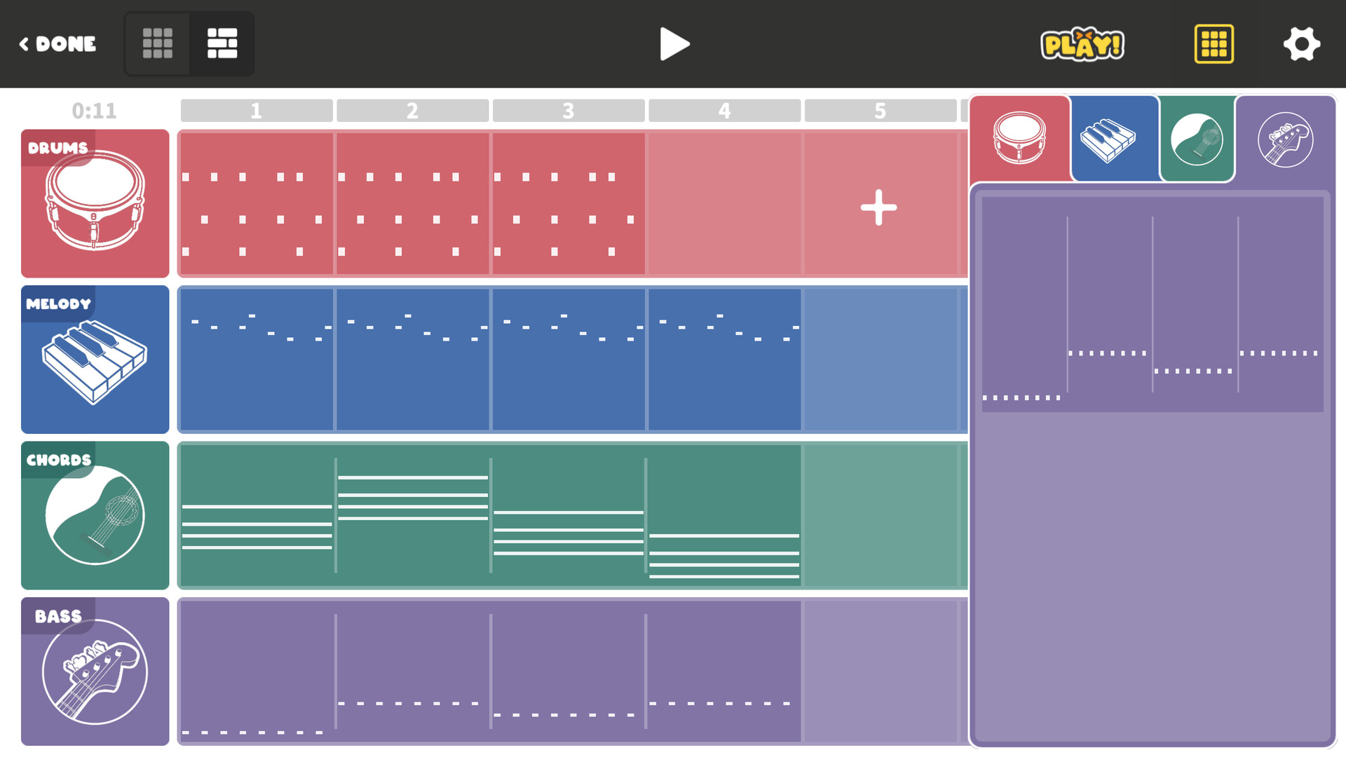 Bon! Music screenshot 5