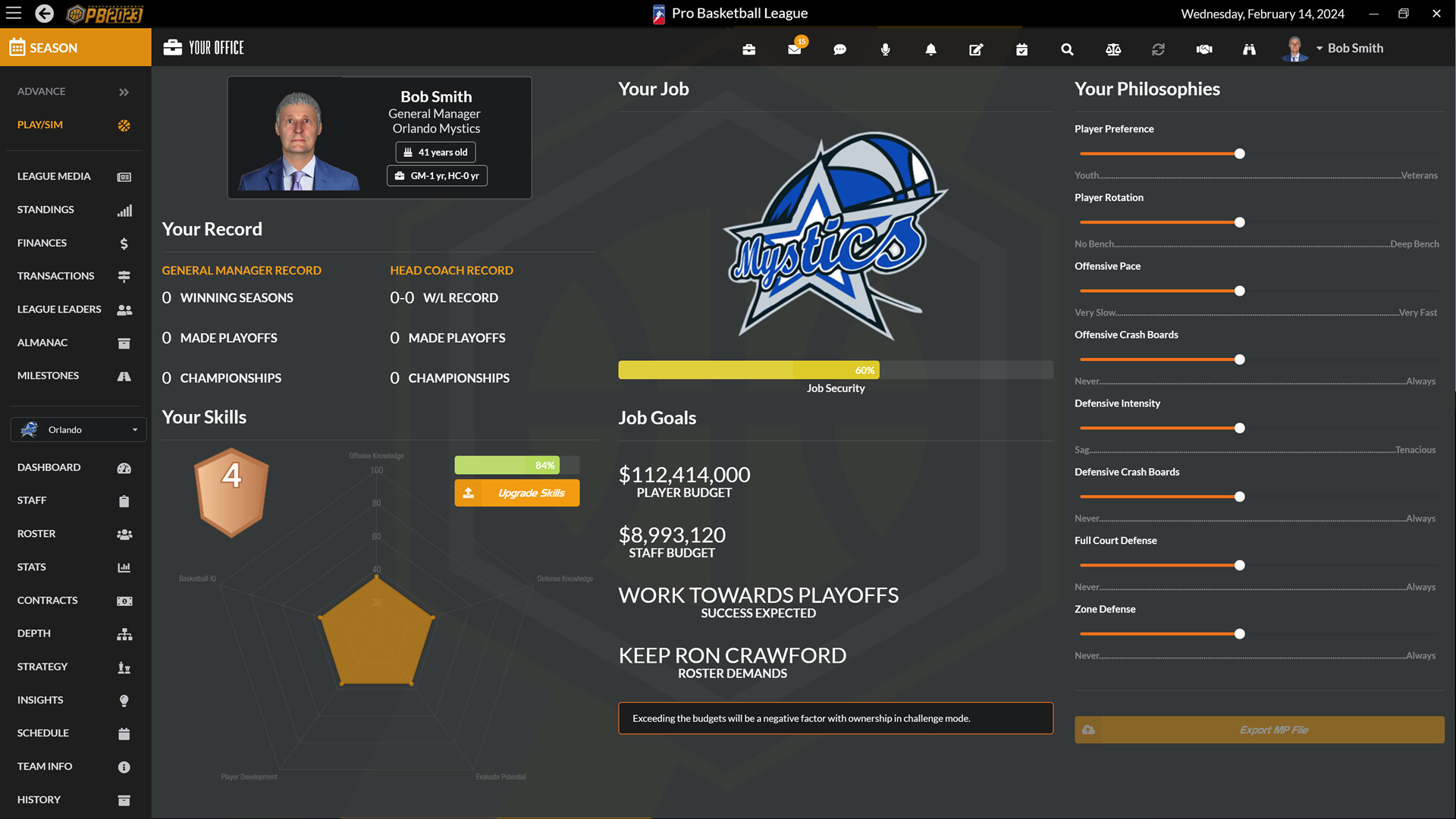 Draft Day Sports: Pro Basketball 2023 screenshot 7