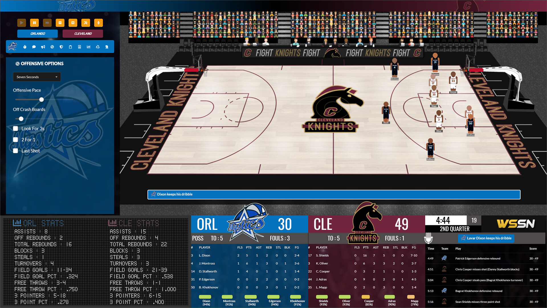 Draft Day Sports: Pro Basketball 2023 screenshot 1