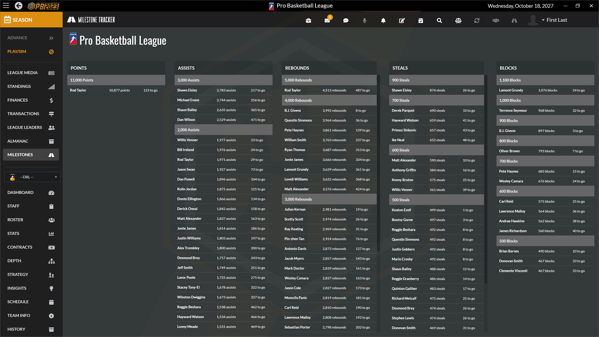 Draft Day Sports: Pro Basketball 2023 screenshot 6