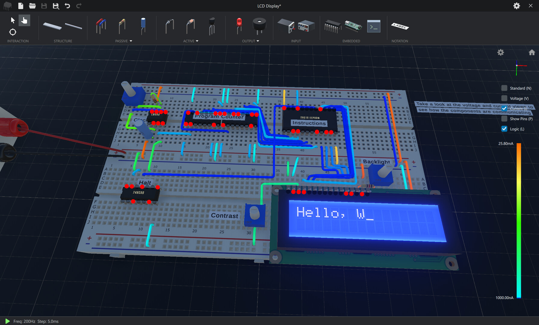 CRUMB Circuit Simulator screenshot 4