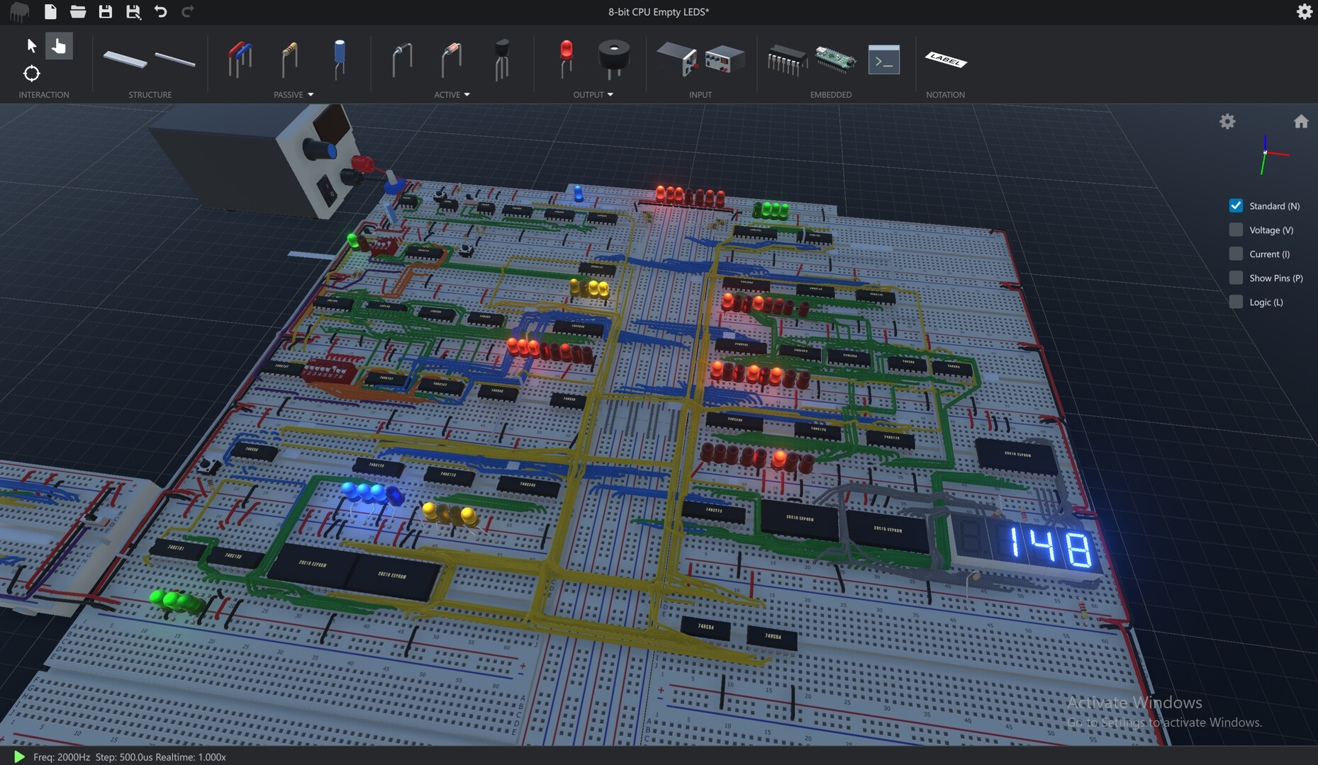 CRUMB Circuit Simulator screenshot 3