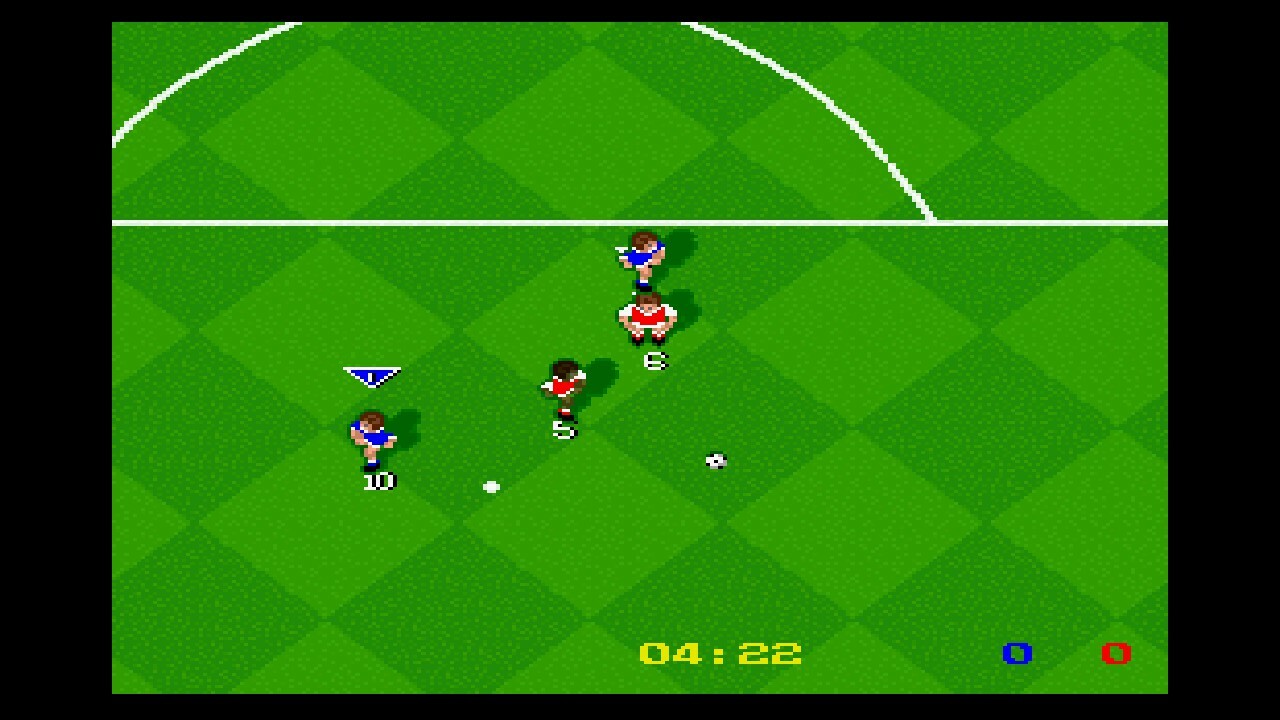 Super Kick Off (Game Boy/Game Gear/Master System/Mega Drive/SNES) screenshot 3
