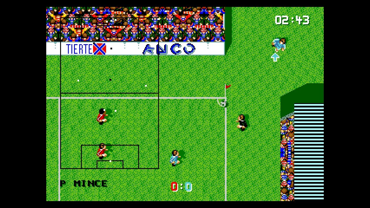 Super Kick Off (Game Boy/Game Gear/Master System/Mega Drive/SNES) screenshot 1