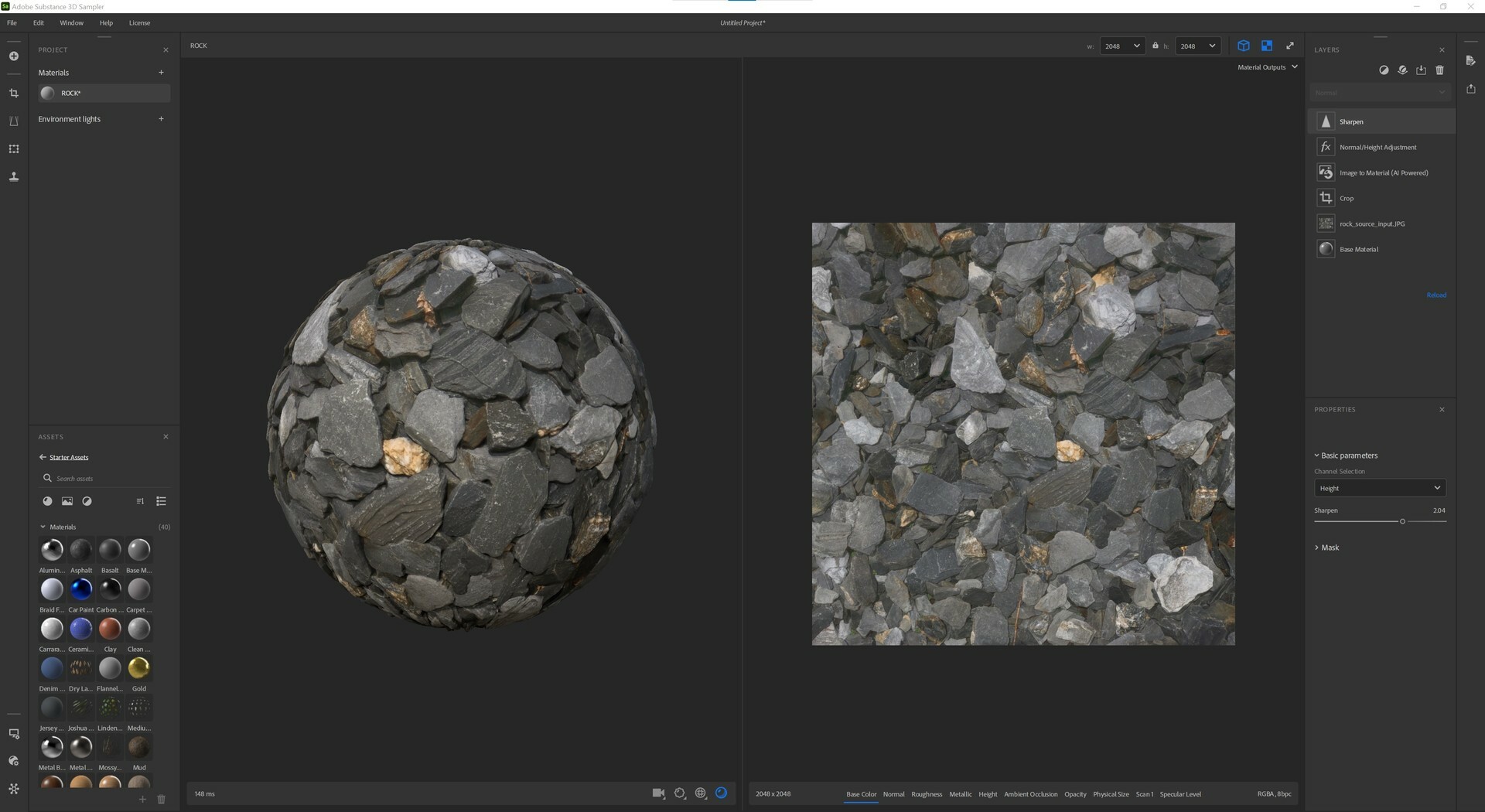 Substance 3D Sampler 2024 screenshot 1