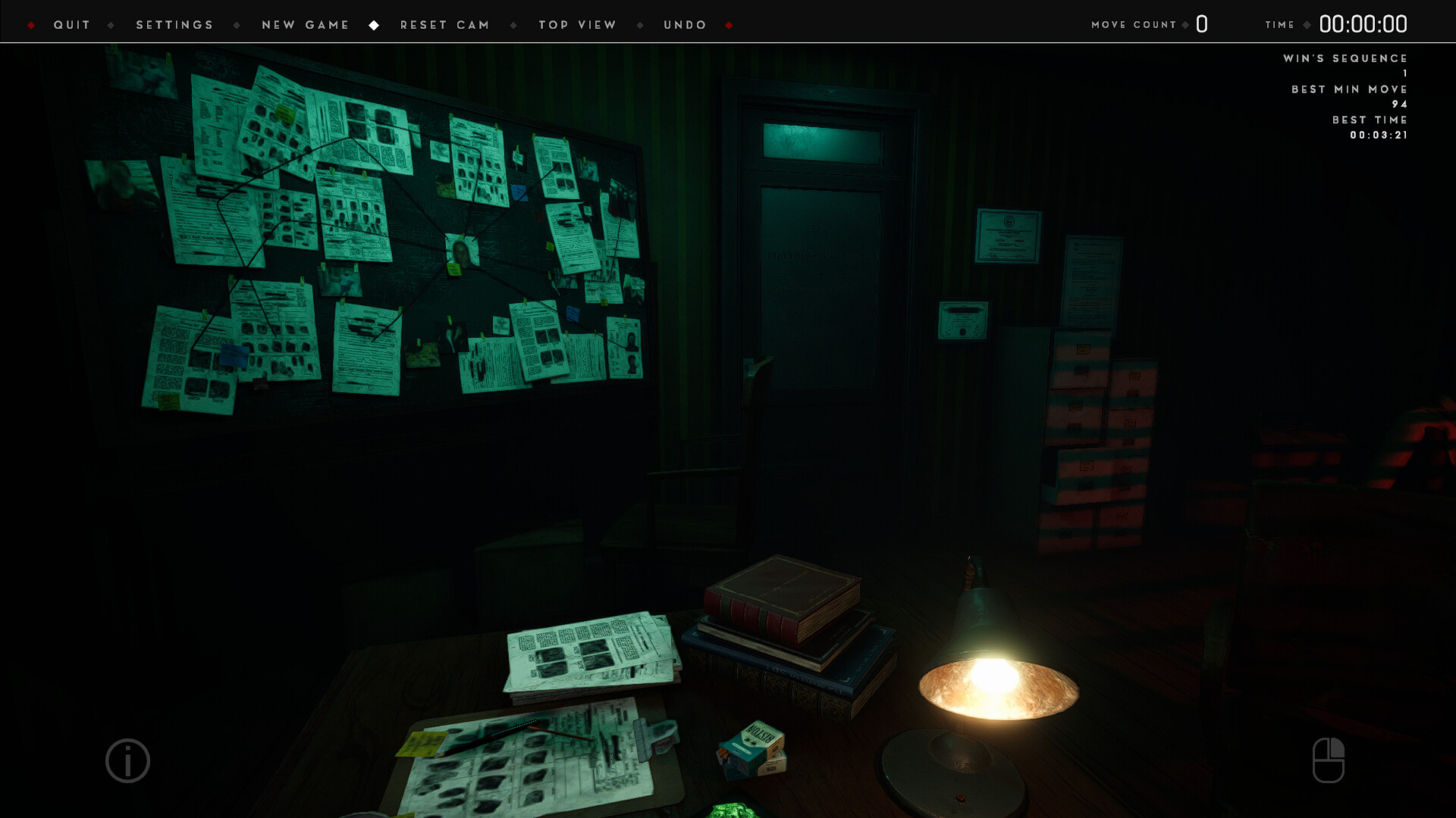 Thematic Solitaire: Noir screenshot 3