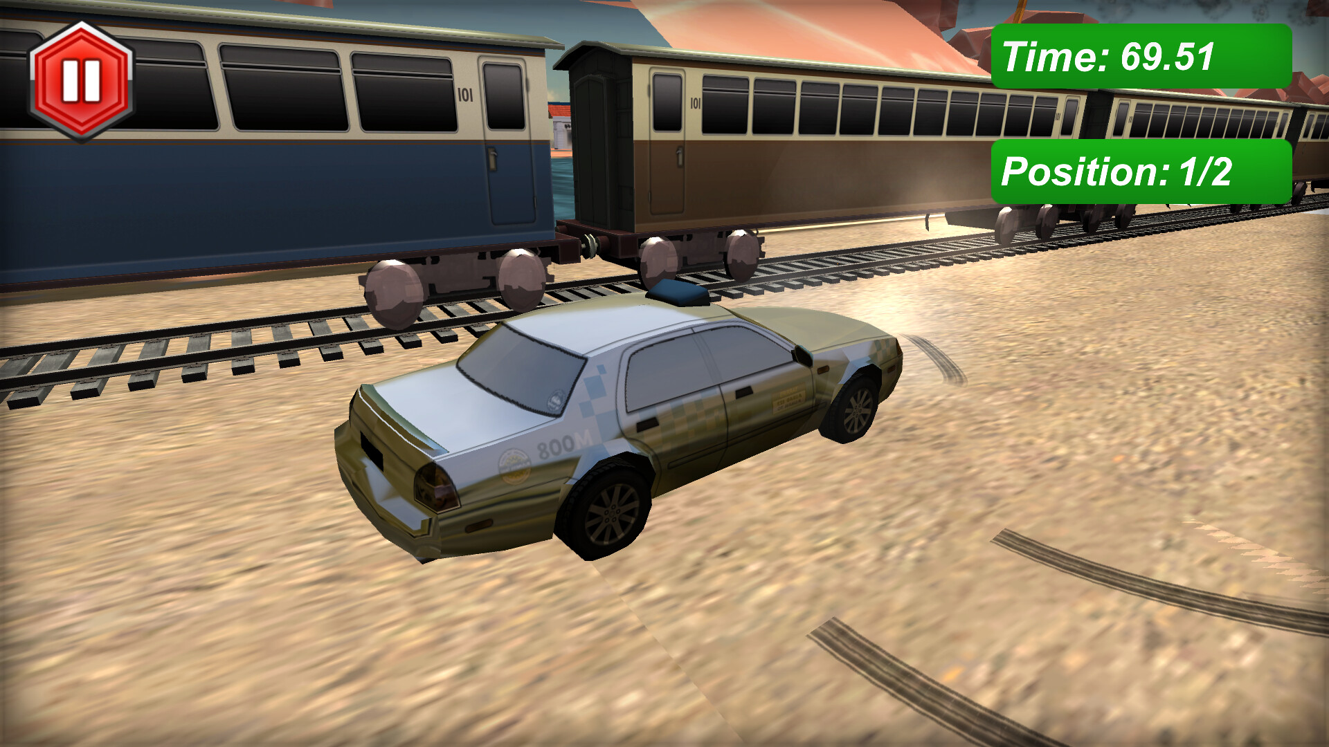 Cars vs Train screenshot 2