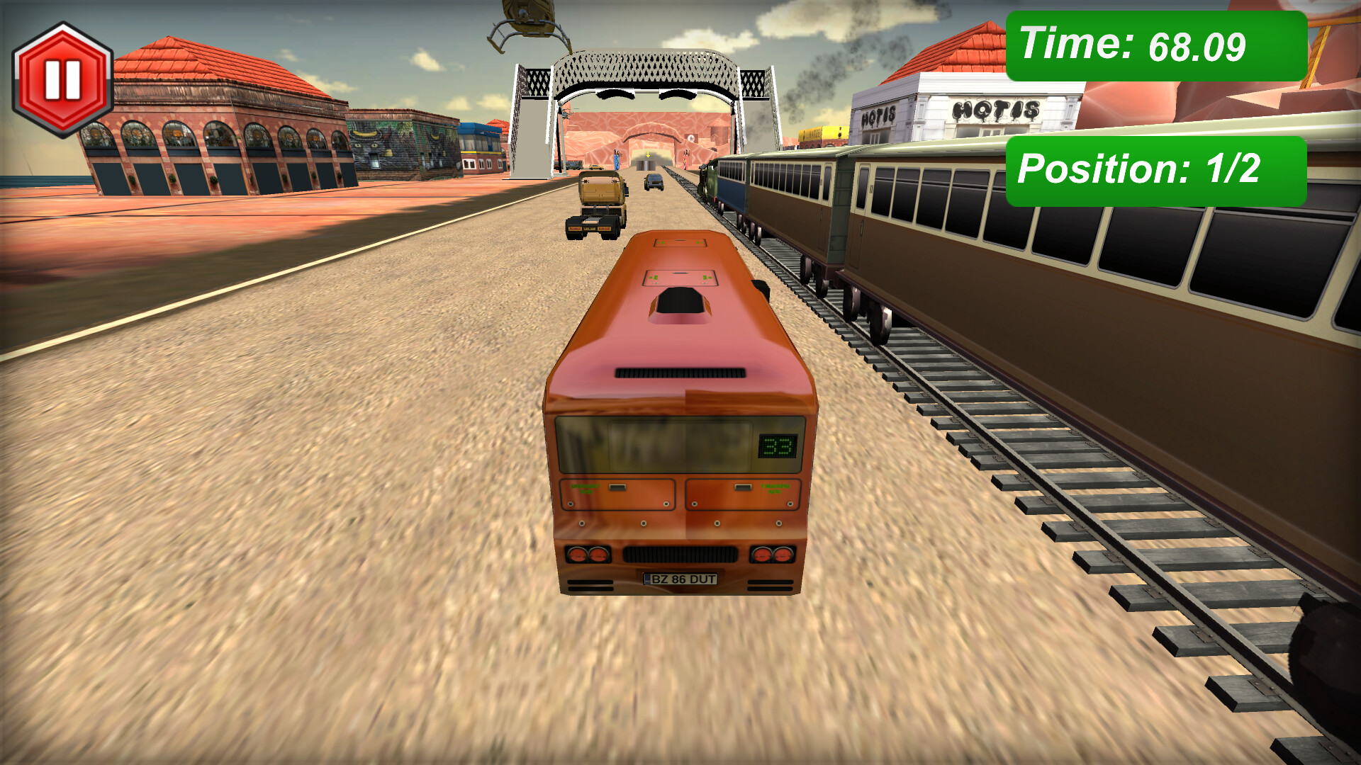Cars vs Train screenshot 3