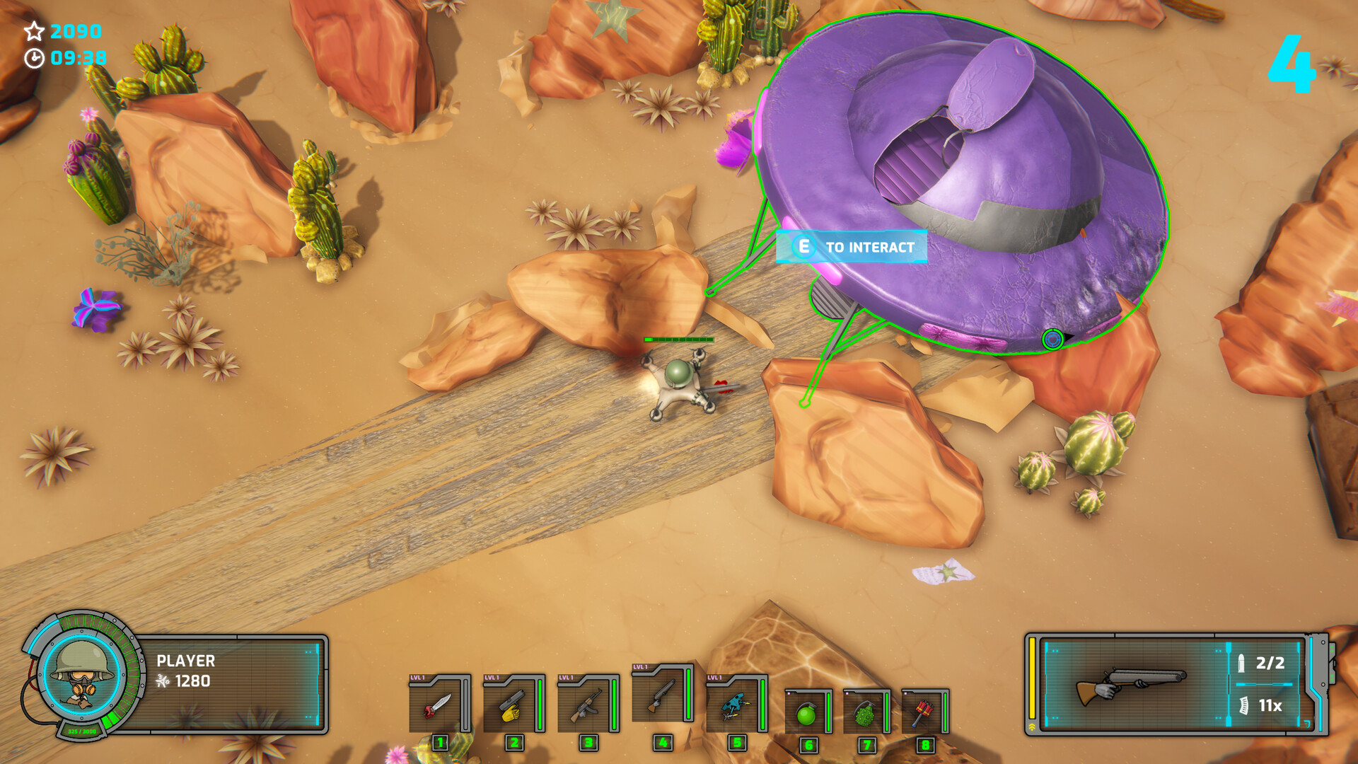 Battle Drones: Red Rock Resistance screenshot 5