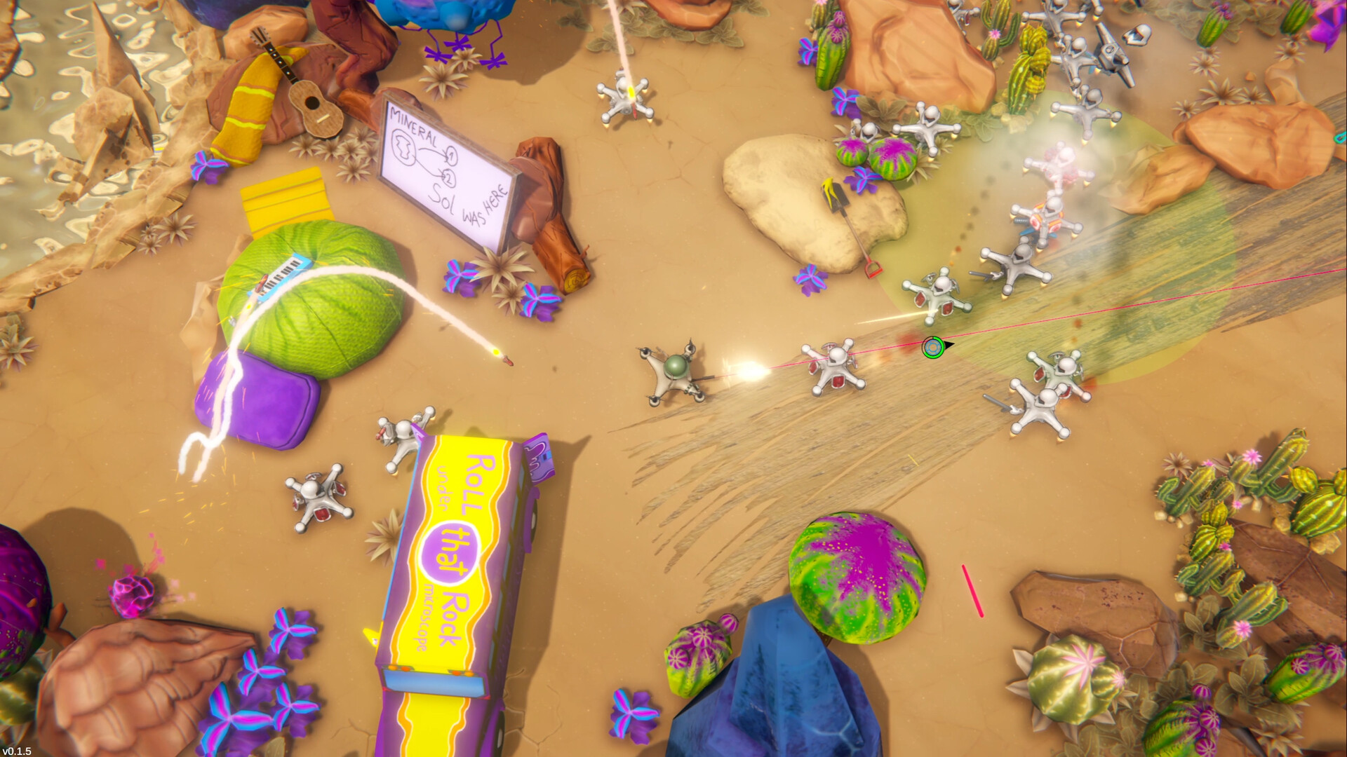 Battle Drones: Red Rock Resistance screenshot 1
