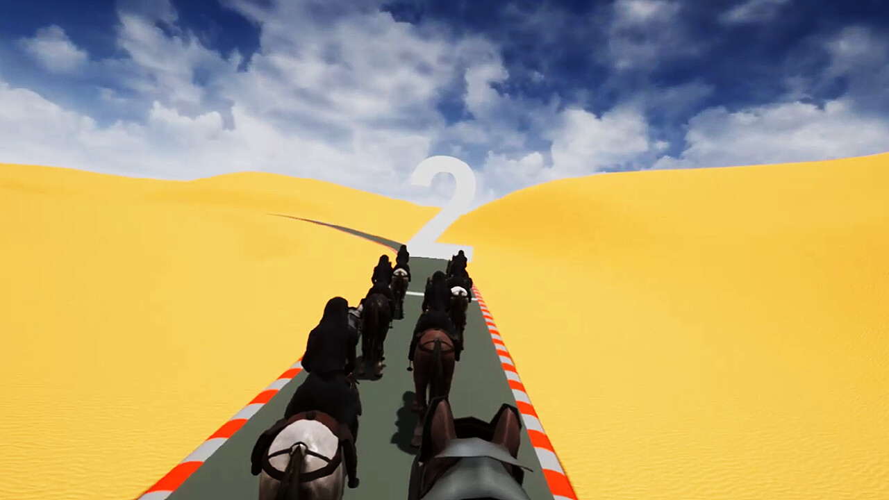 VR Hourse Racing Sweetie screenshot 1