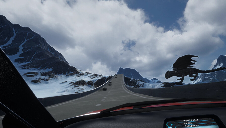 VR Racing on Dinosaur Island screenshot 1