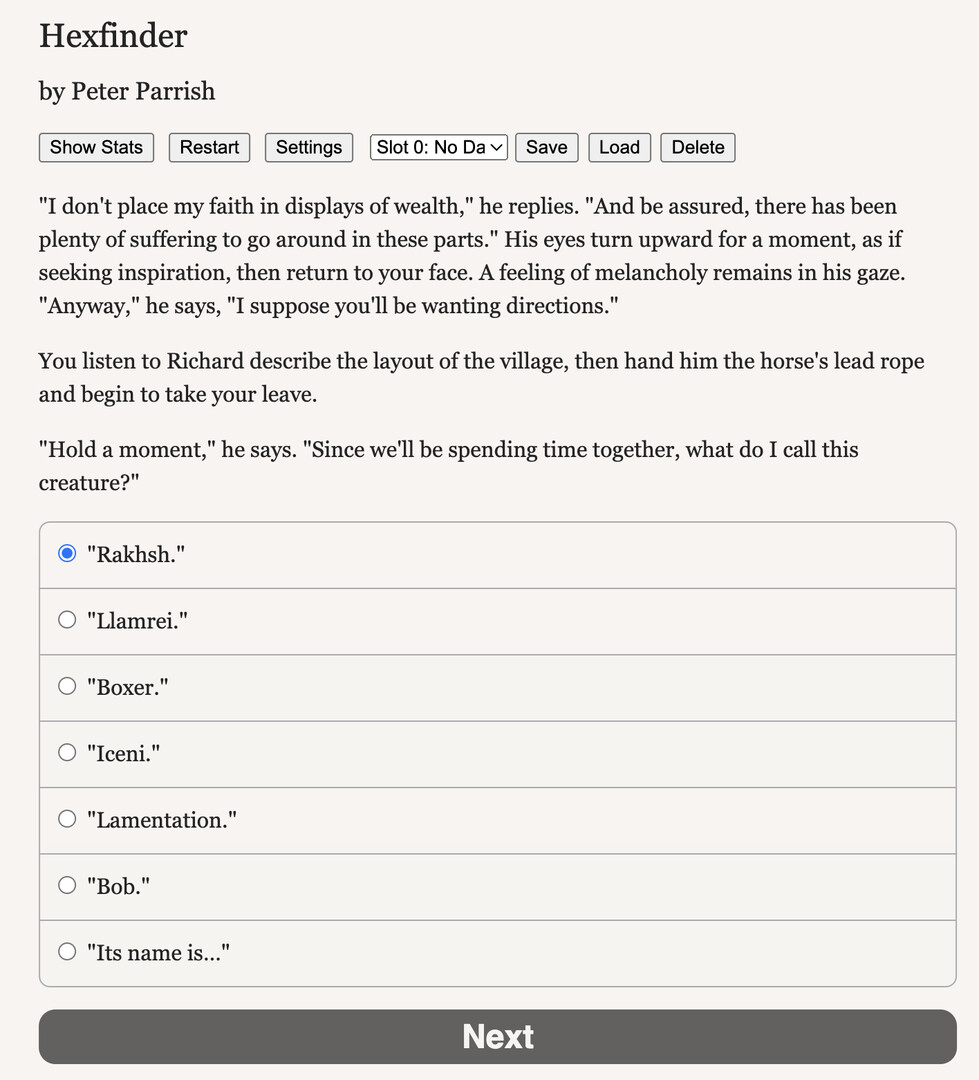 Hexfinder screenshot 1