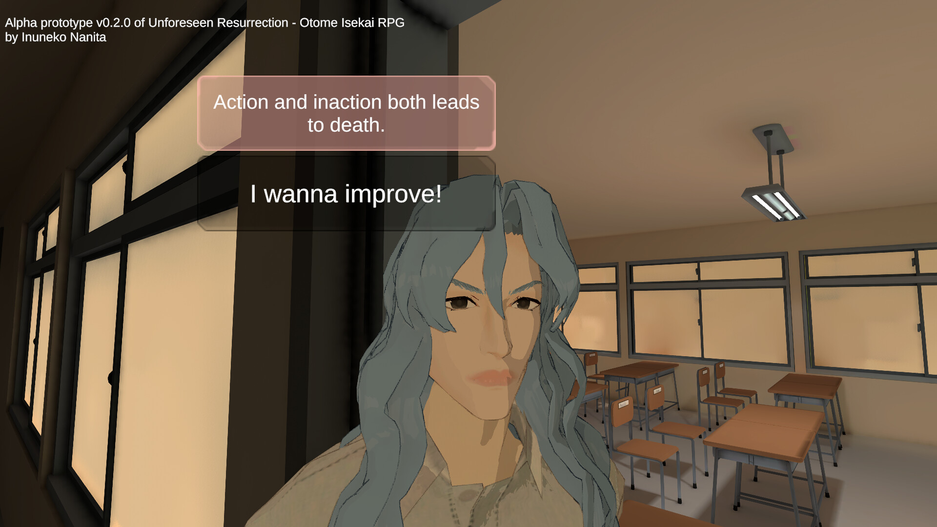 The Unforeseen Resurrection - Otome Isekai RPG screenshot 1