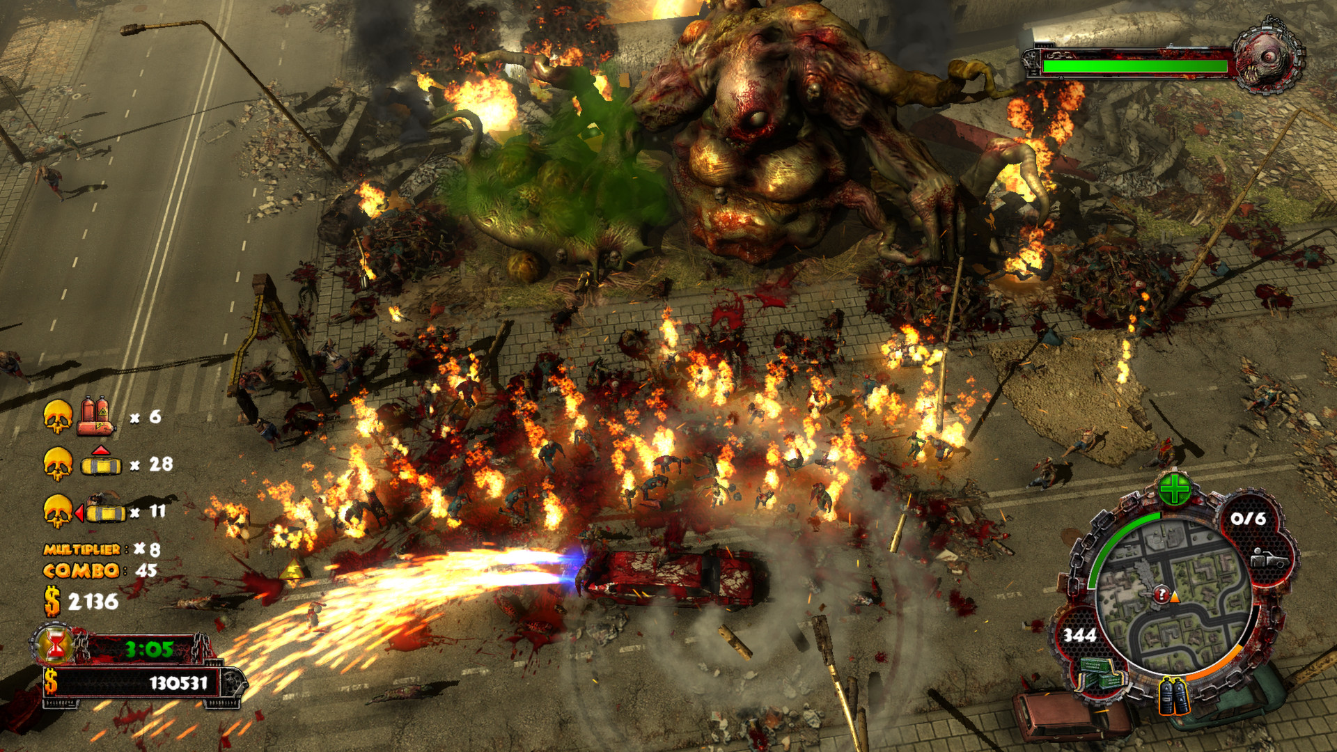 Zombie Driver HD screenshot 1