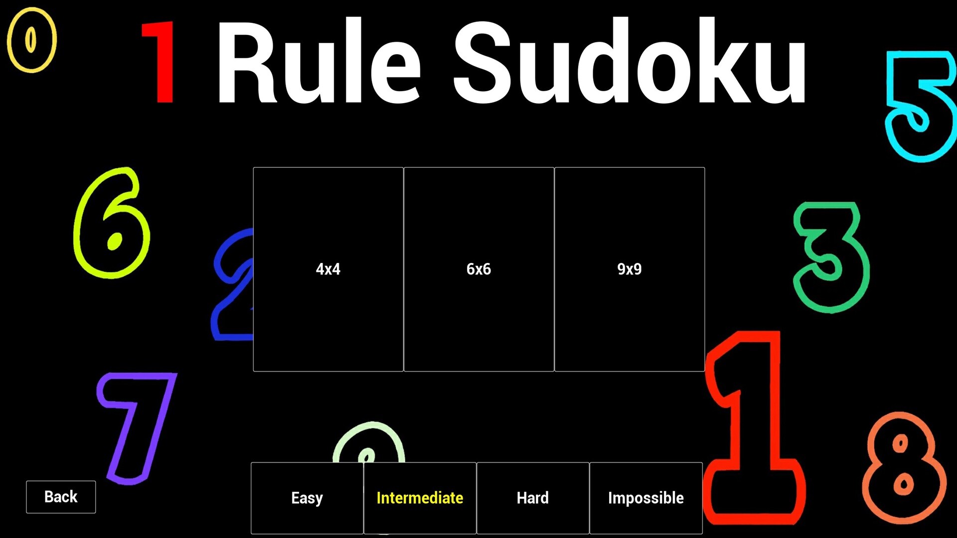 1 Rule Sudoku screenshot 2