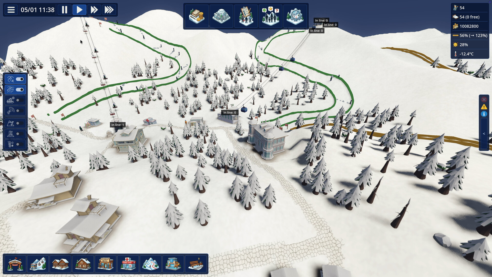 Mountain Resort Manager screenshot 1