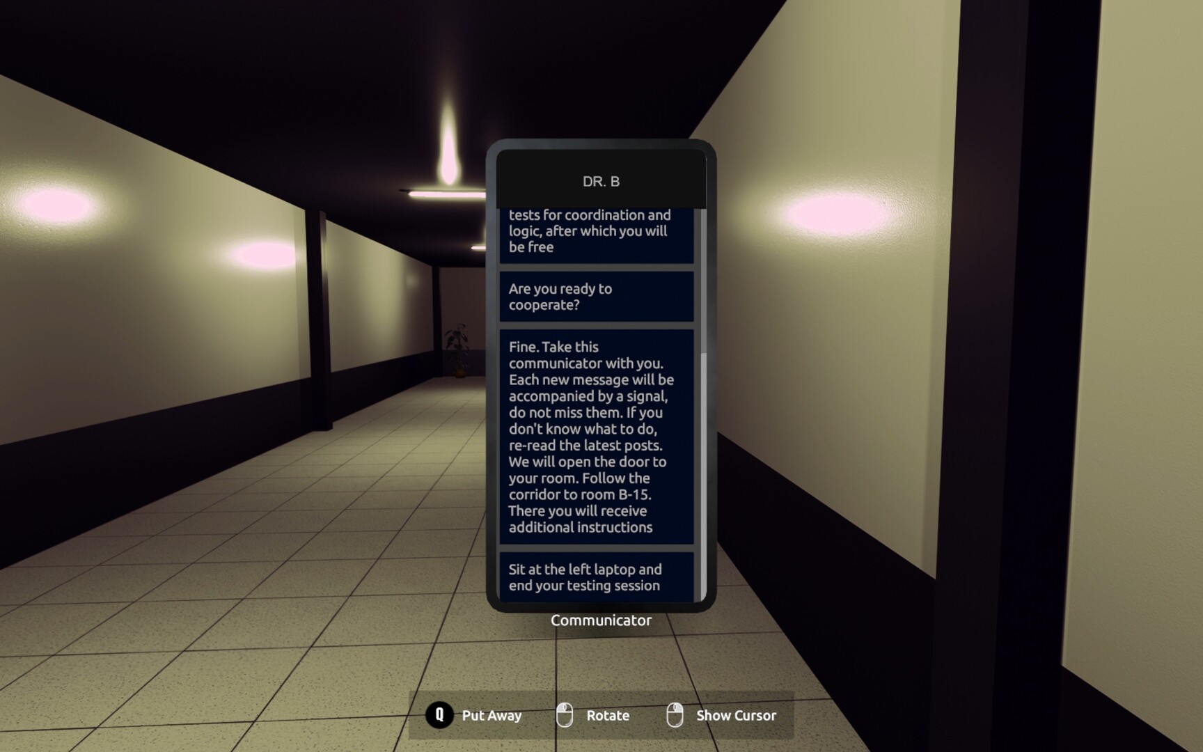 Heralds of Silence. Chapter one screenshot 11