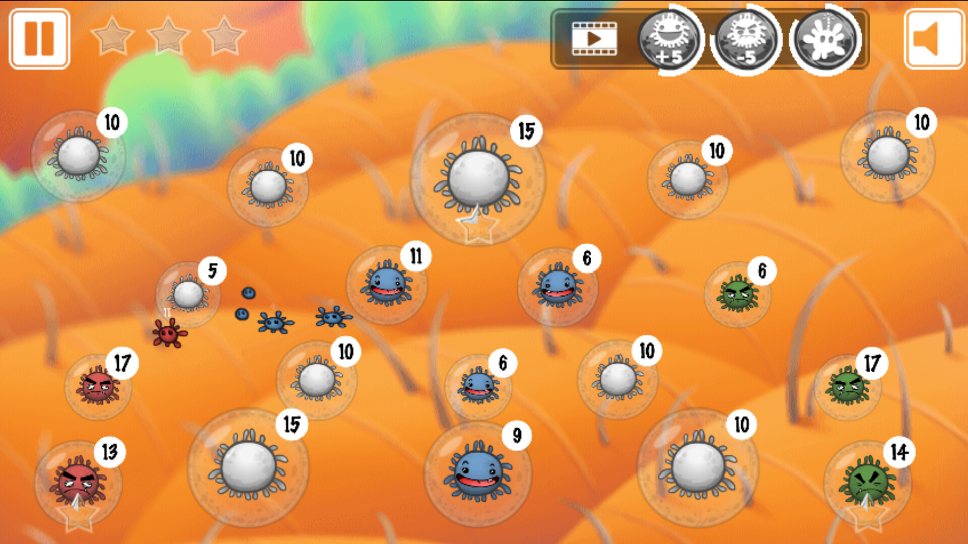 NanoWar: Cells VS Virus screenshot 1