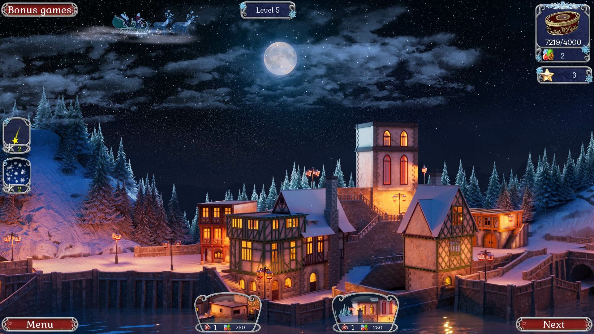 Jewel Match Winter Wonderland 2 Collector's Edition screenshot 7