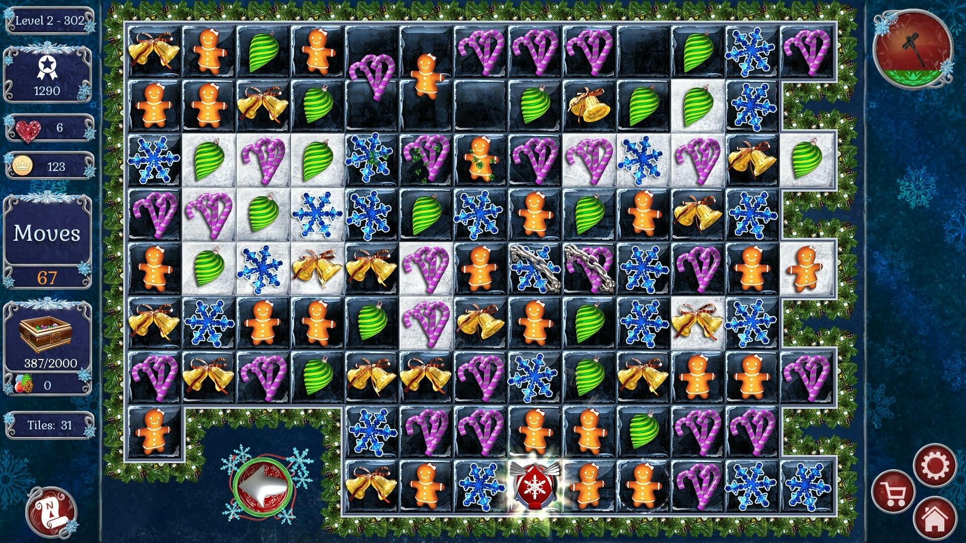 Jewel Match Winter Wonderland 2 Collector's Edition screenshot 3