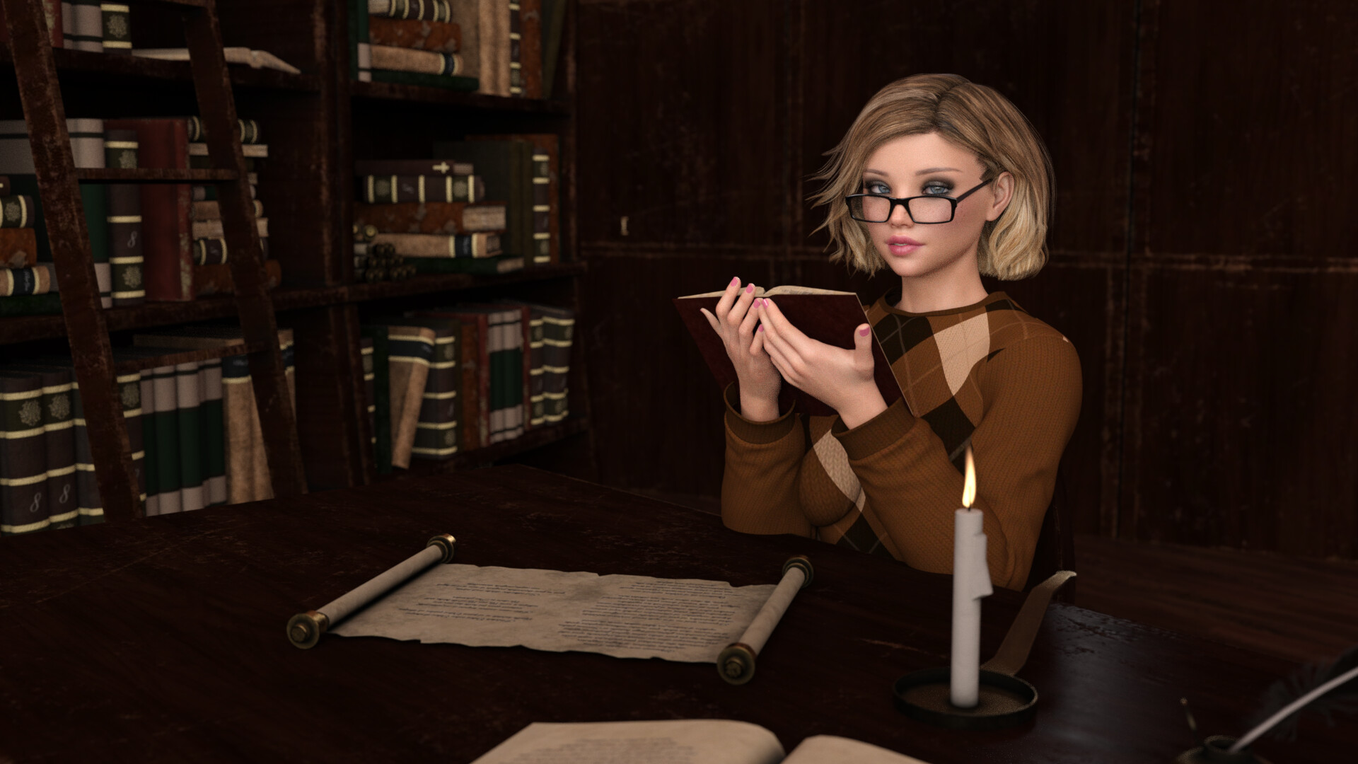 Emma - In the Library screenshot 2
