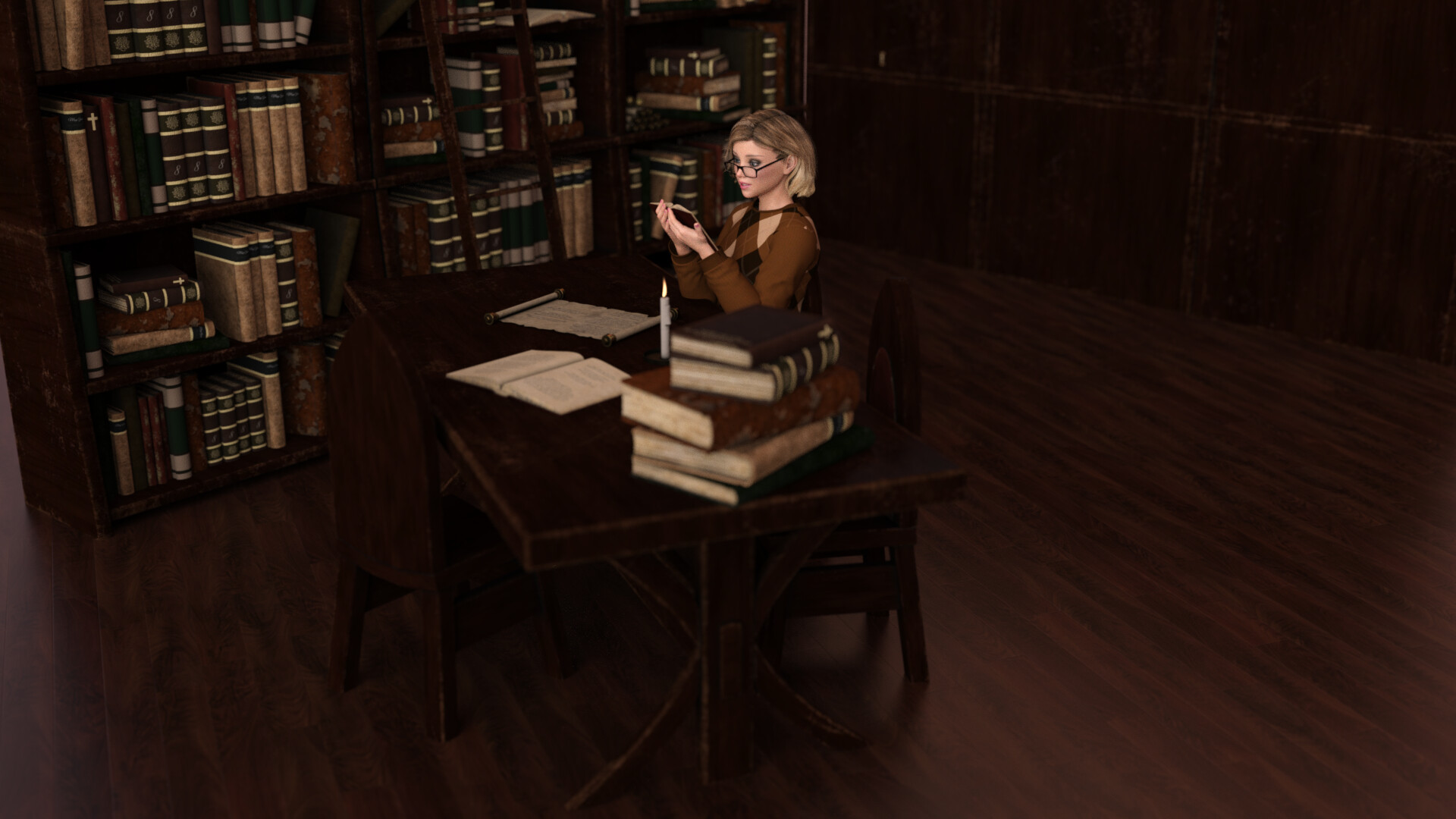 Emma - In the Library screenshot 1