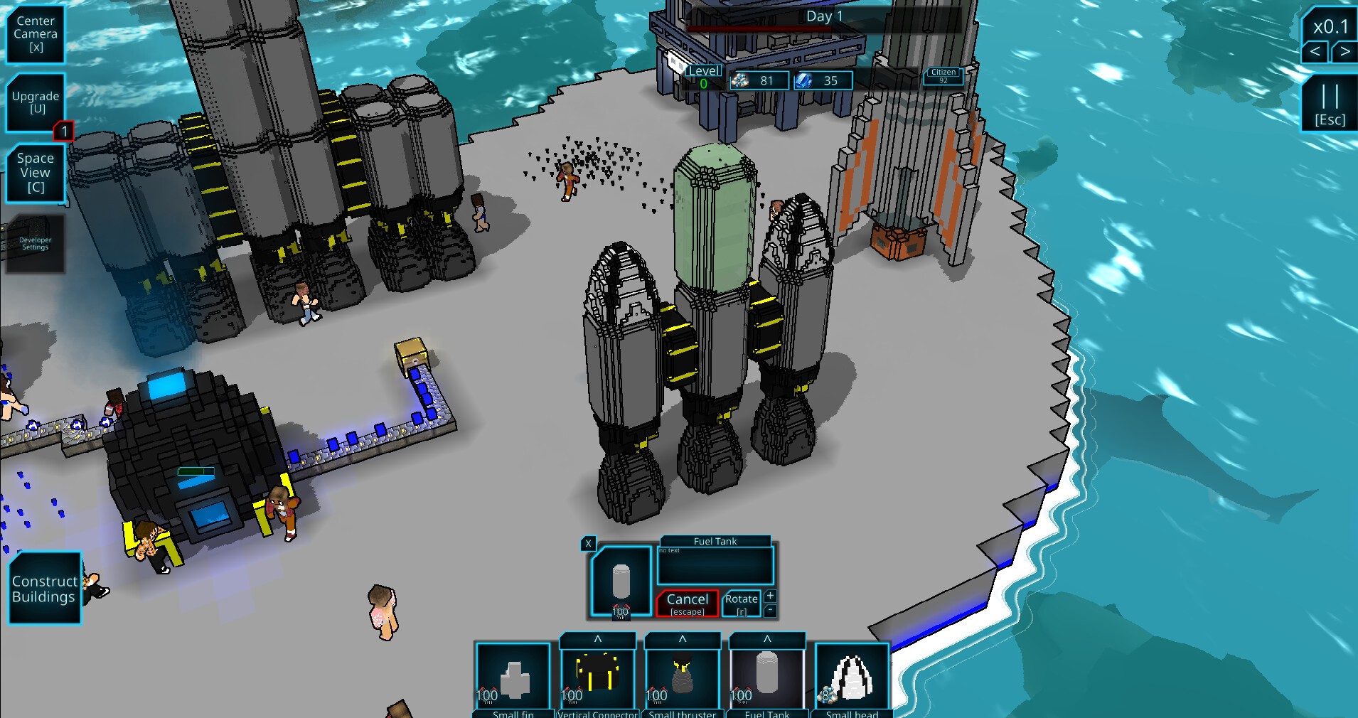 Spaceflight Factory : Prologue screenshot 3