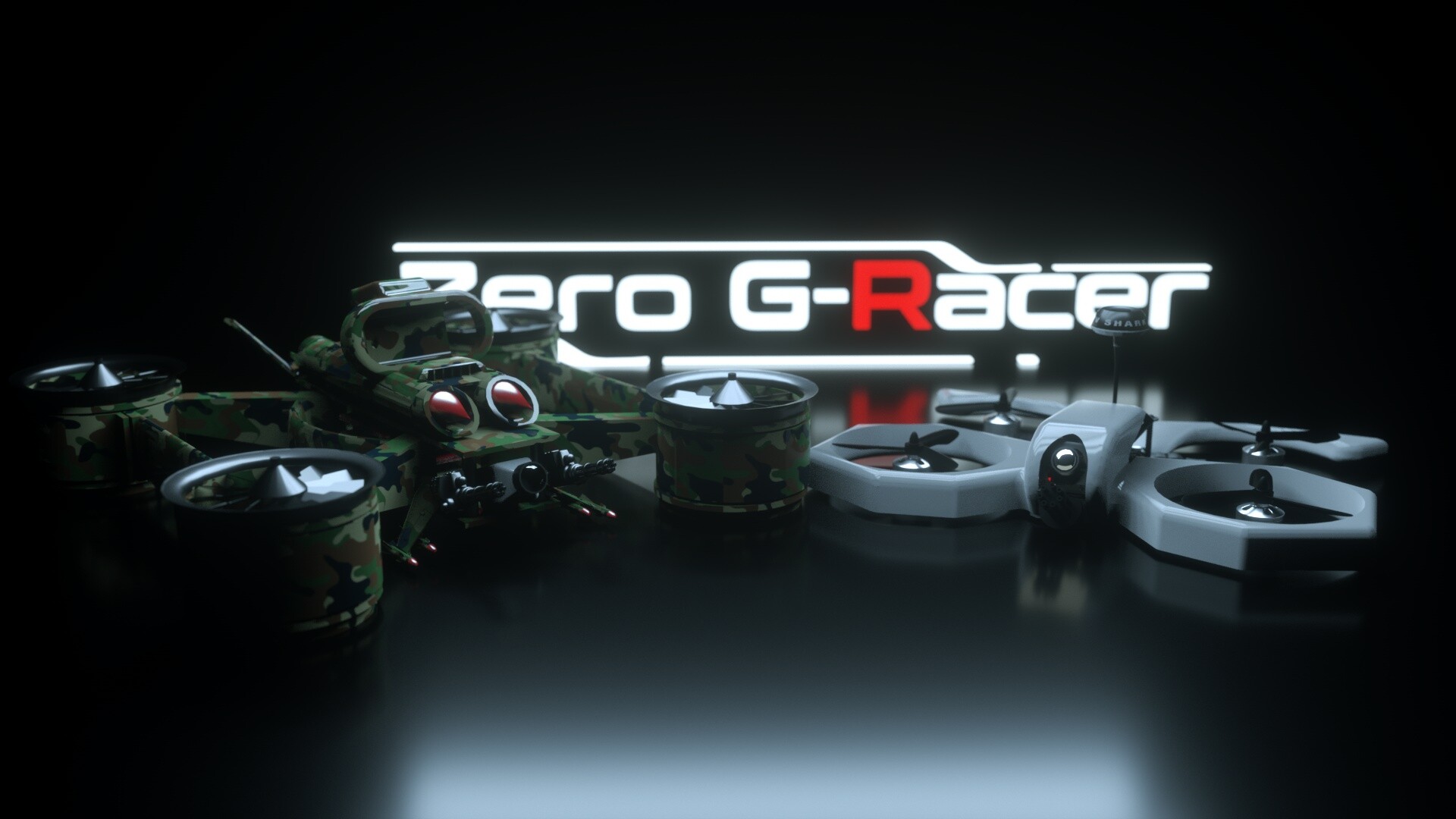 Zero-G-Racer : Drone FPV arcade game screenshot 3
