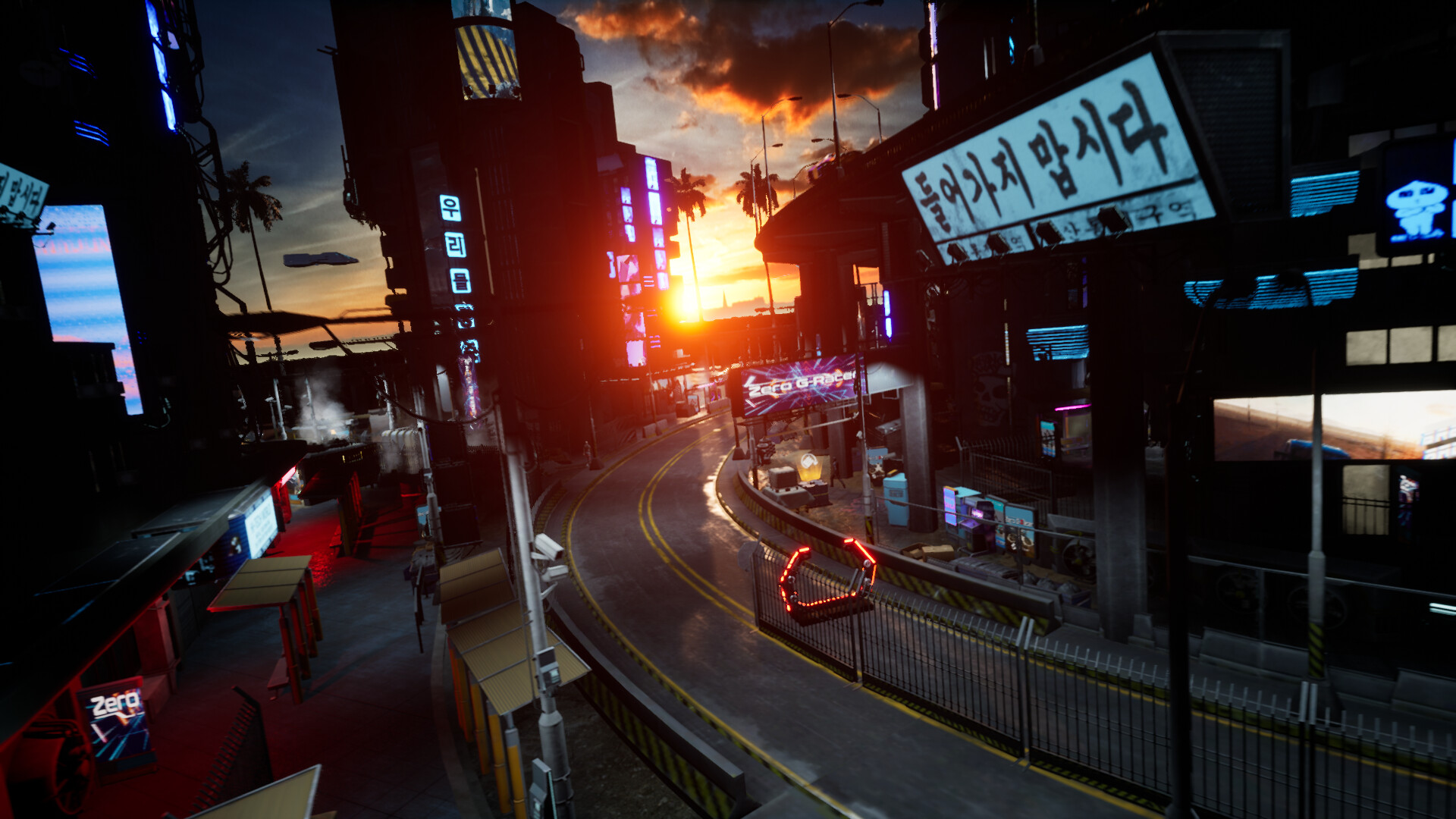Zero-G-Racer : Drone FPV arcade game screenshot 18