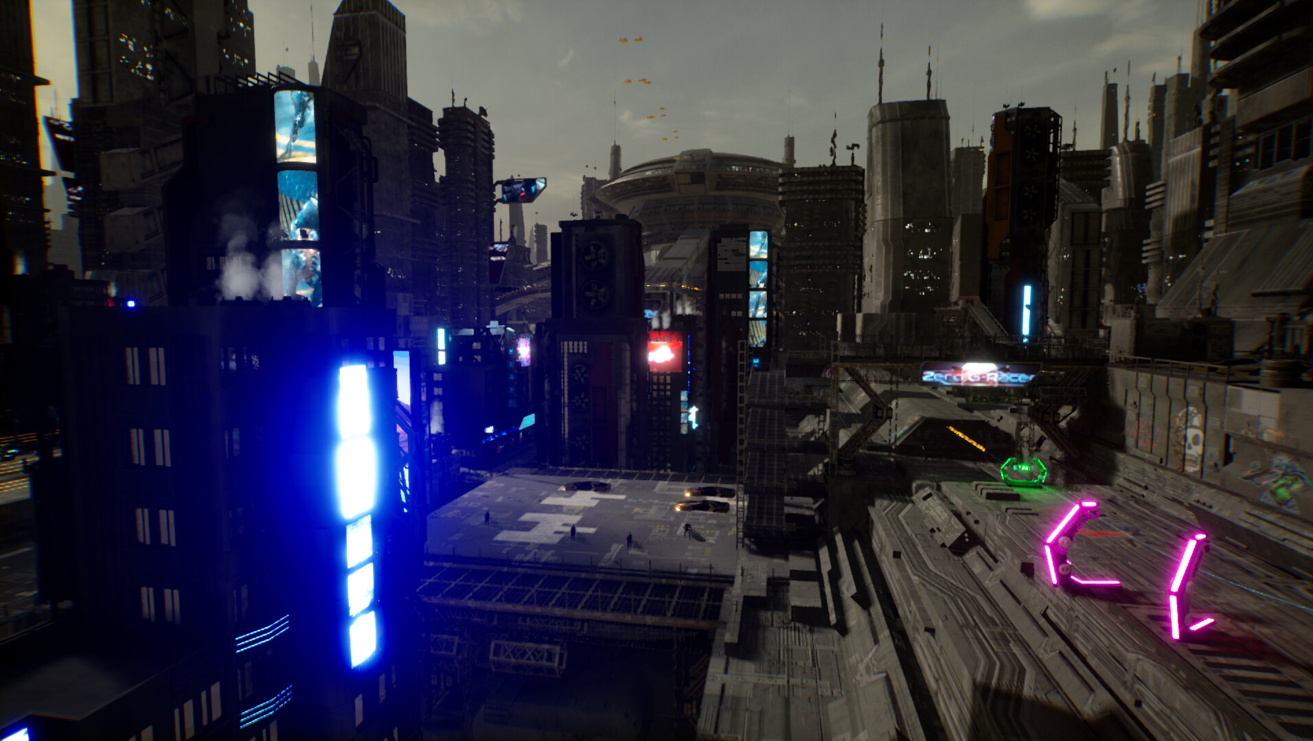 Zero-G-Racer : Drone FPV arcade game screenshot 15