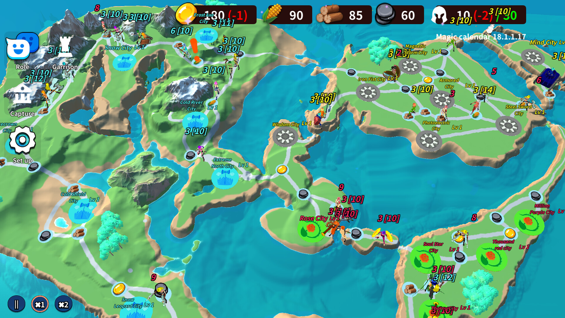 Gorgeous and Fantastic Battle screenshot 7