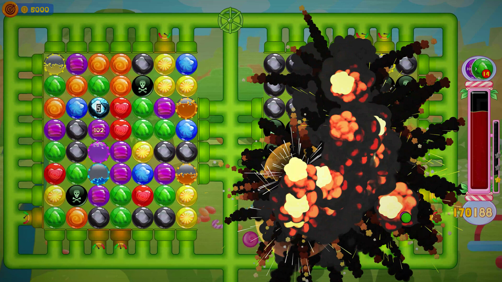 Paintball 3 - Candy Match Factory screenshot 9
