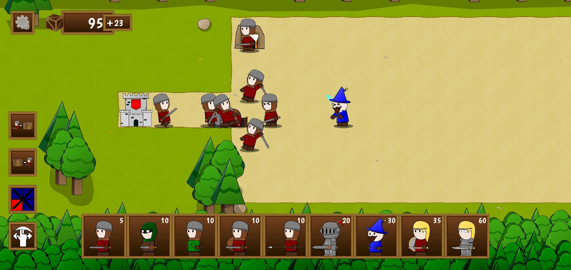 Fantasy Mercenary Wars screenshot 2
