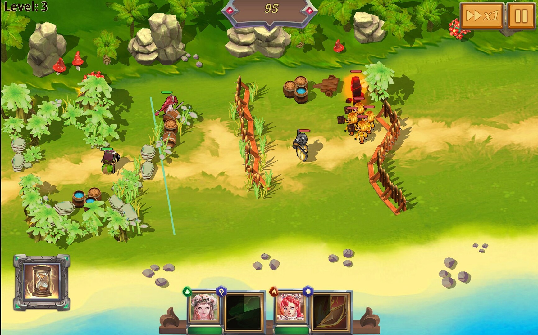 Crystal Maidens: Unleashed screenshot 1