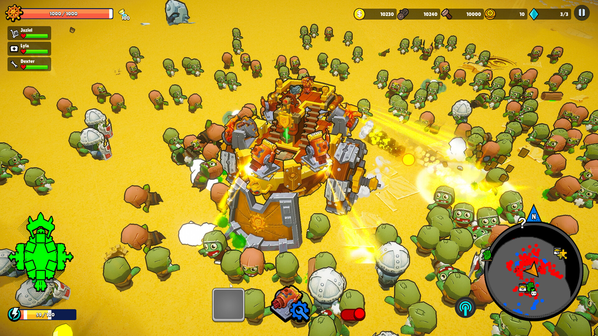 Zombie Rollerz: The Last Ship screenshot 2
