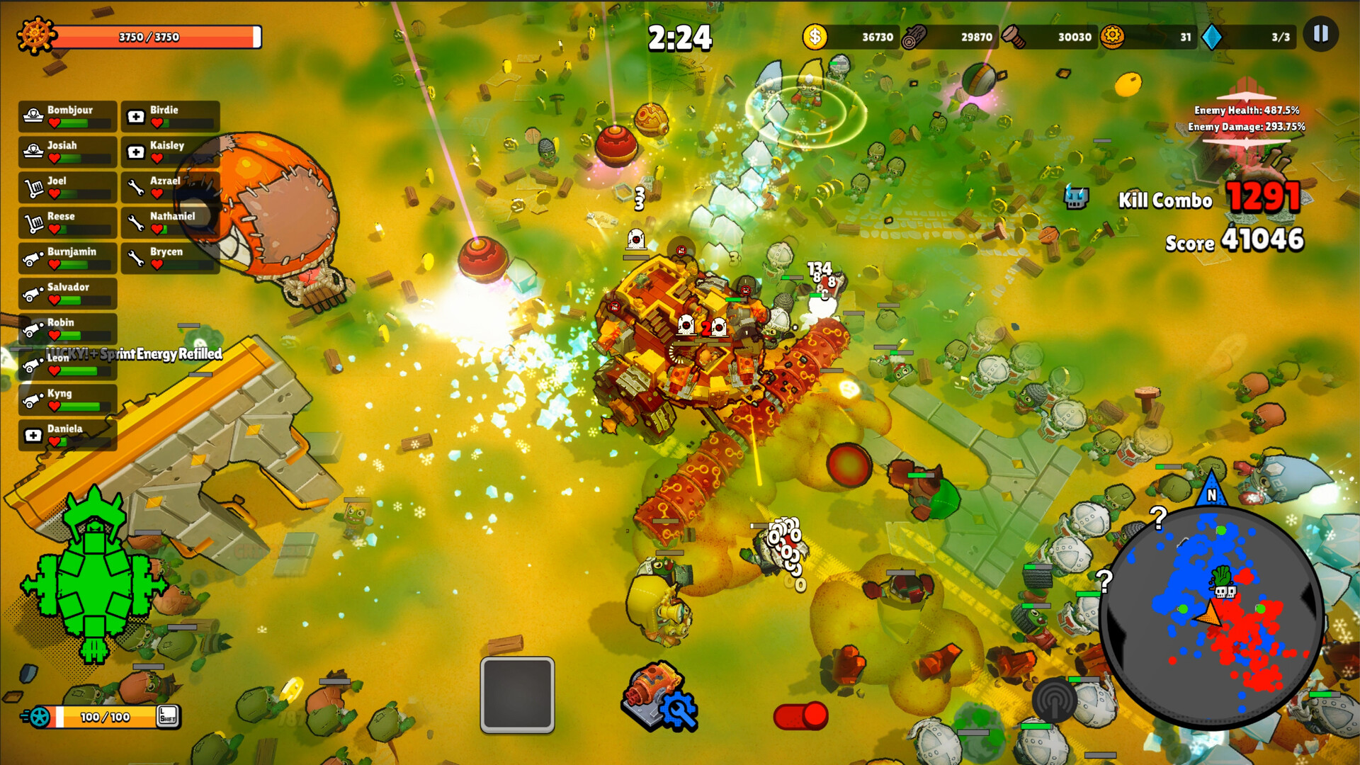 Zombie Rollerz: The Last Ship screenshot 4
