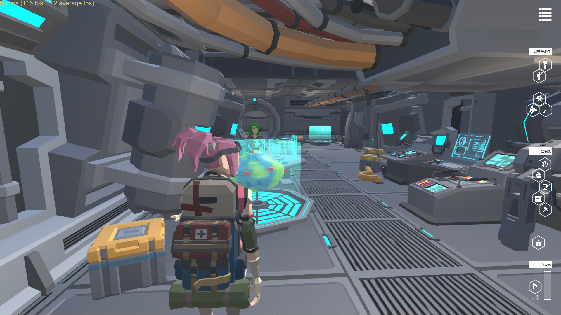 Yolo Space Hacker 2 - Mission Bahamas screenshot 1