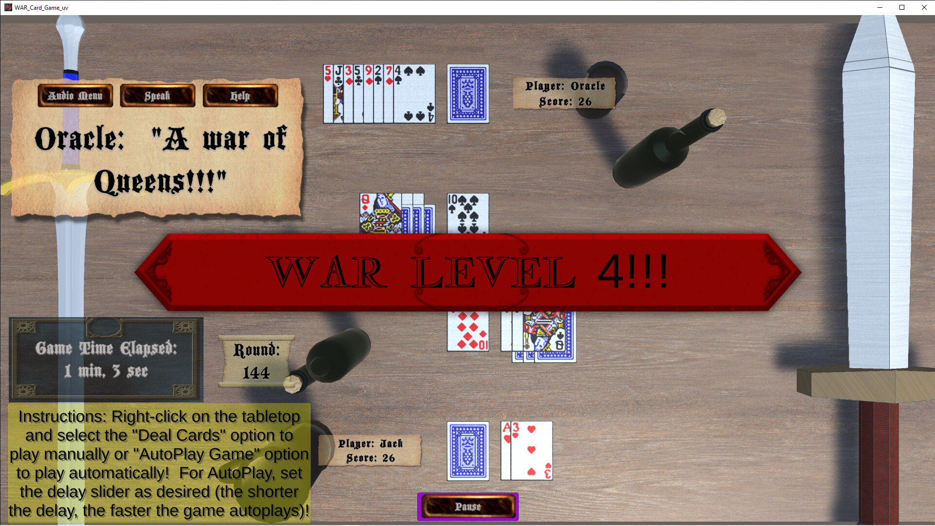 WAR Card Game_uvr screenshot 5