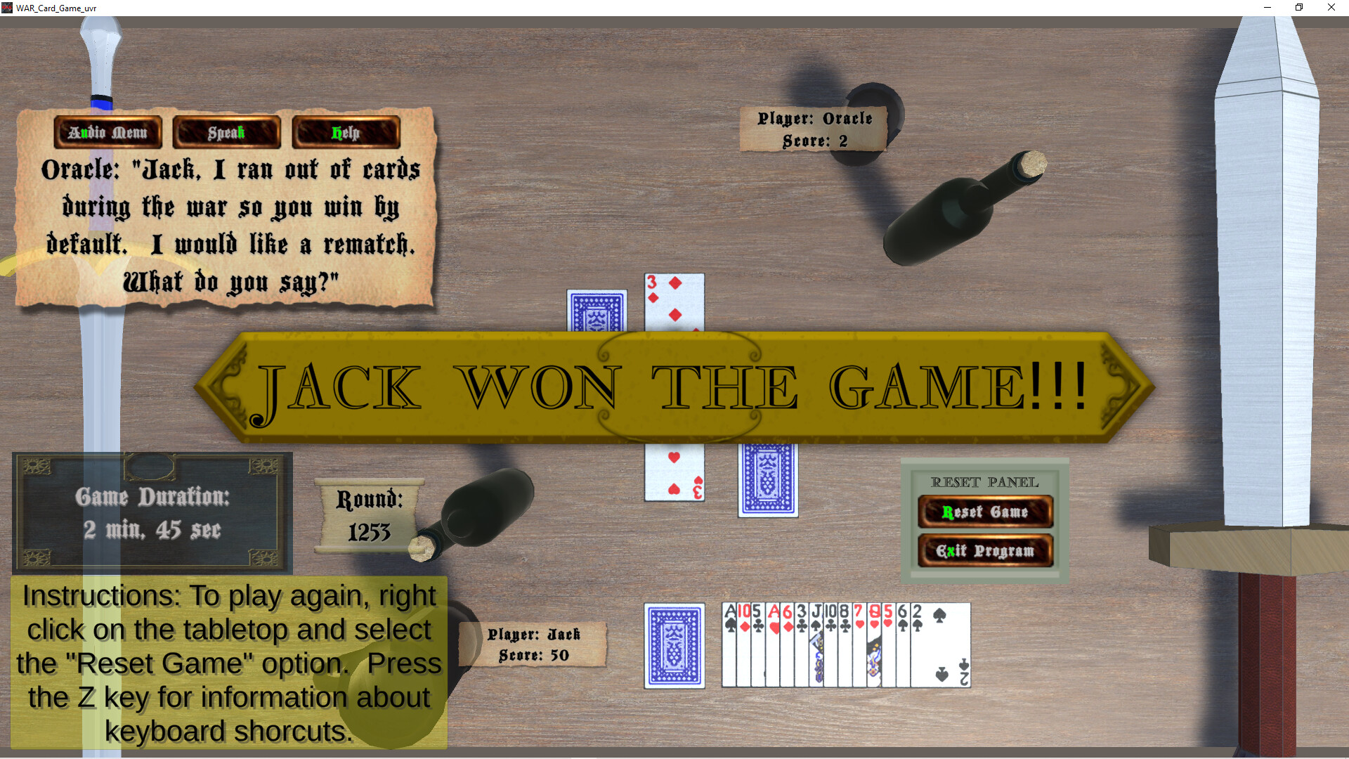 WAR Card Game_uvr screenshot 6