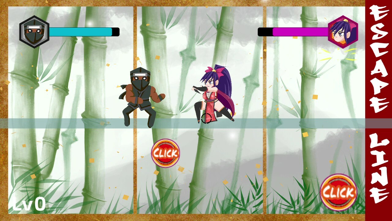 Touch and Hypnosis ～ kunochi ninja Kunai ～ screenshot 5