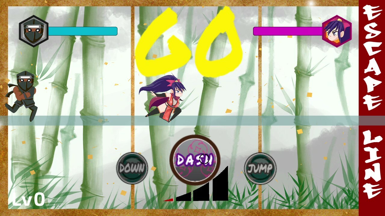 Touch and Hypnosis ～ kunochi ninja Kunai ～ screenshot 4