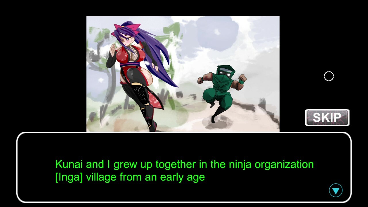 Touch and Hypnosis ~ kunochi ninja Kunai ~ screenshot 1