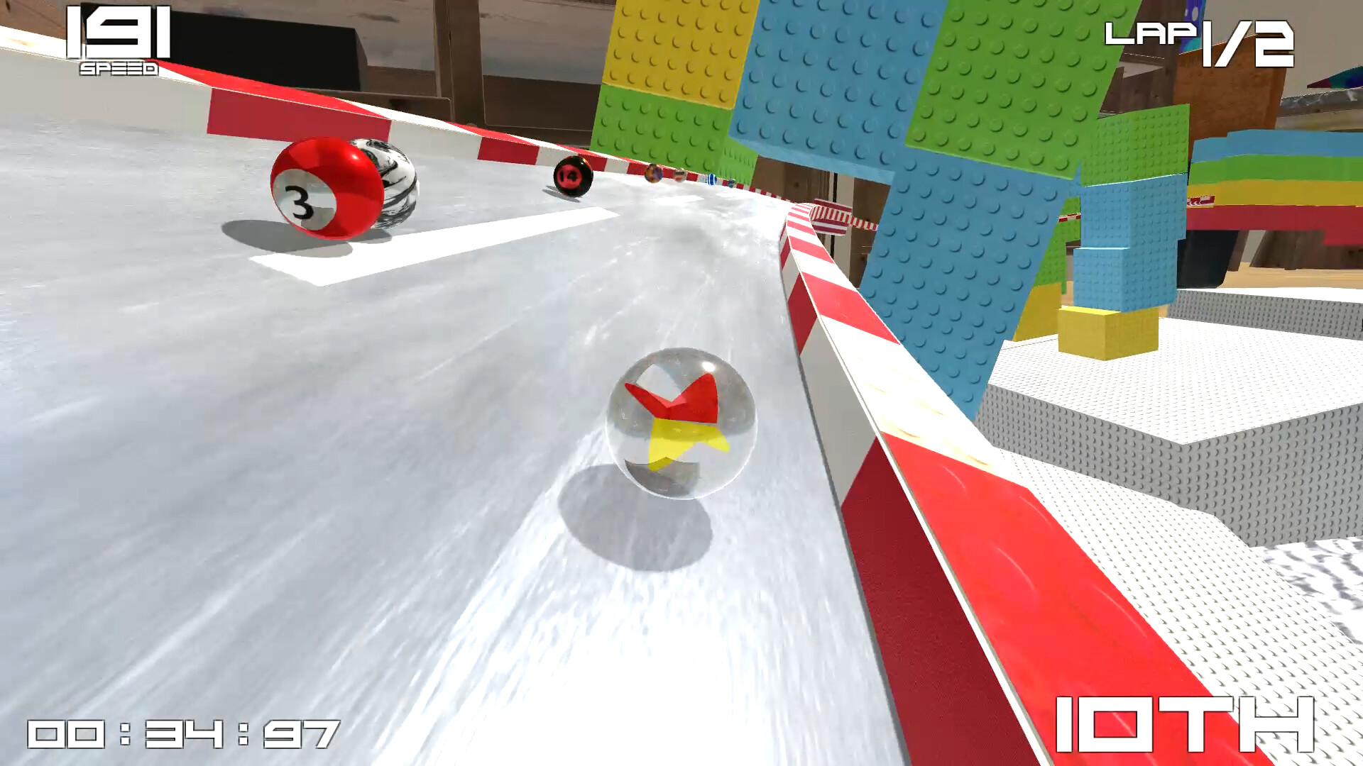 Marble Ball Racing 2022 screenshot 1