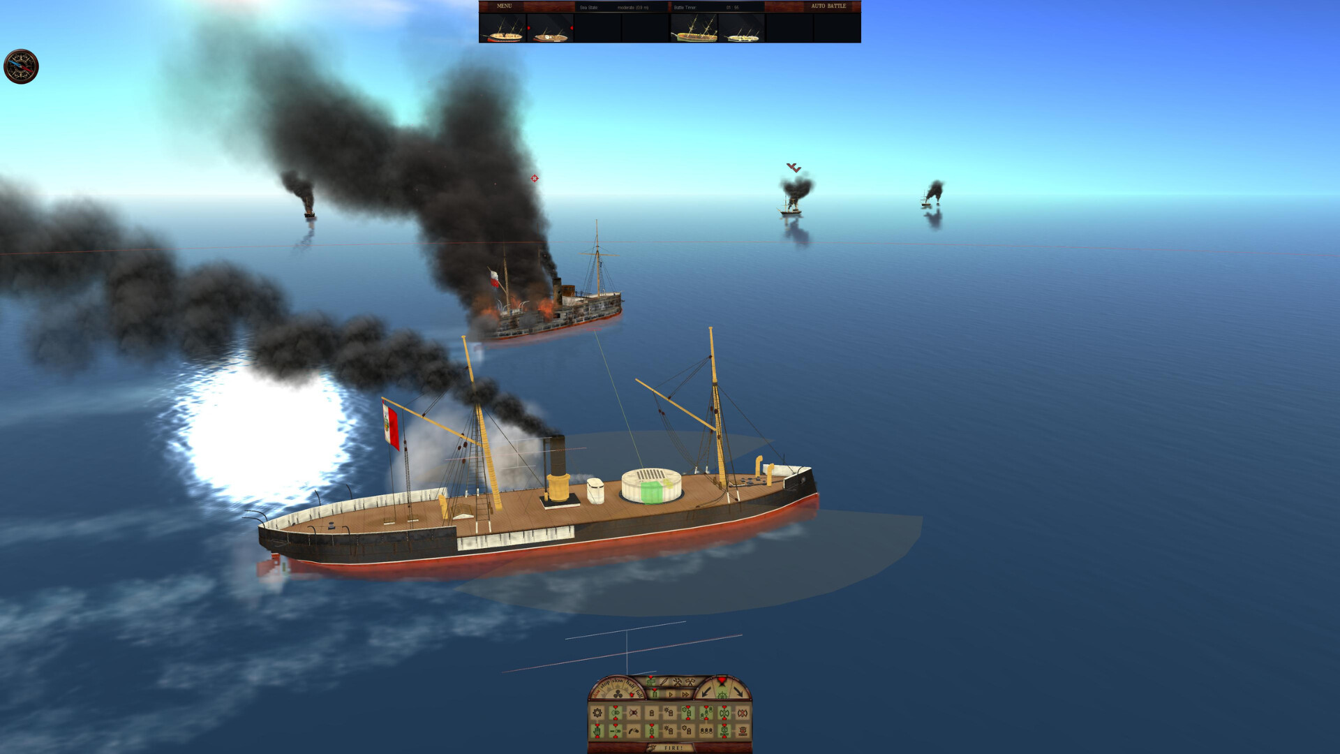 Clad in Iron: War of The Pacific 1879 screenshot 3