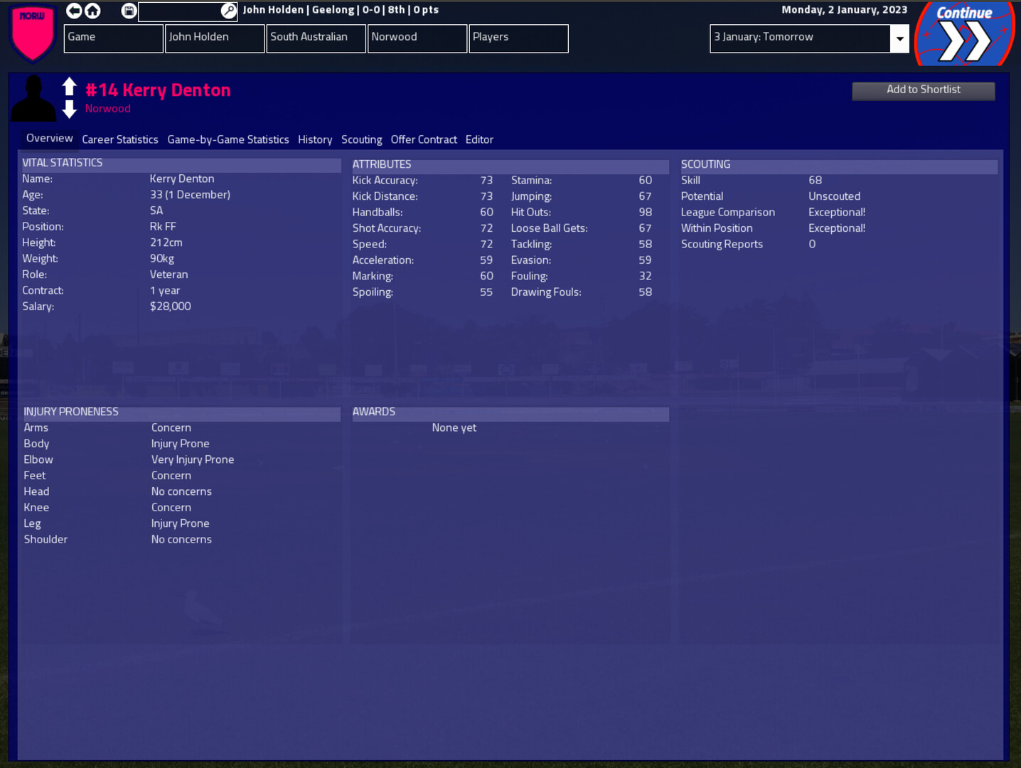 Australian Football Coach 2023-24 screenshot 8