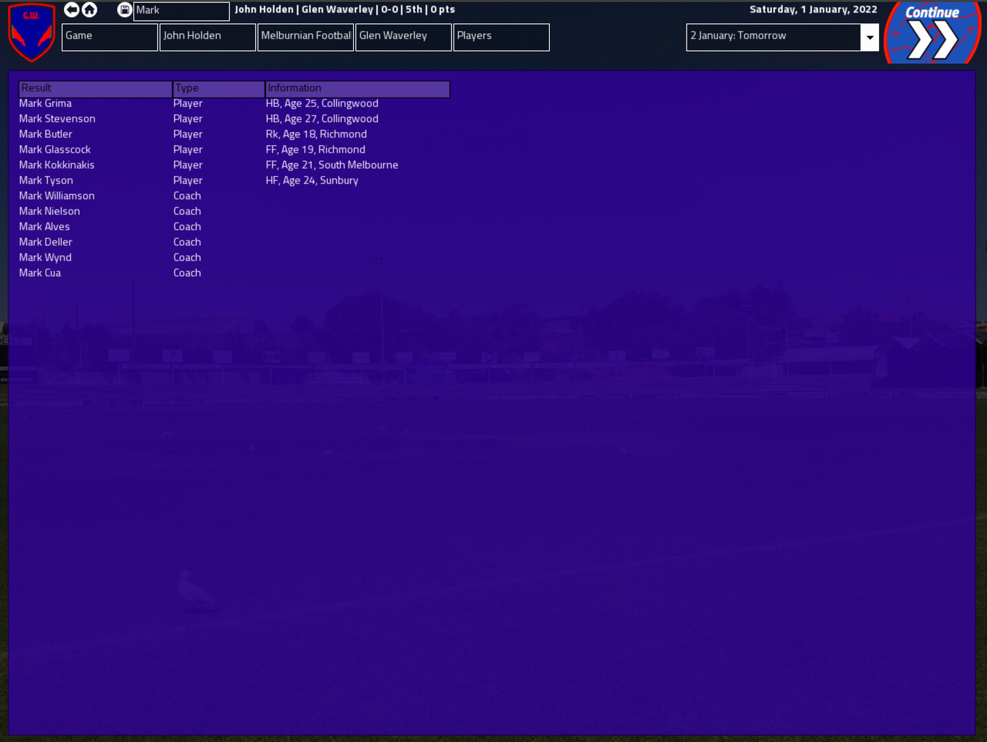Australian Football Coach 2023-24 screenshot 7