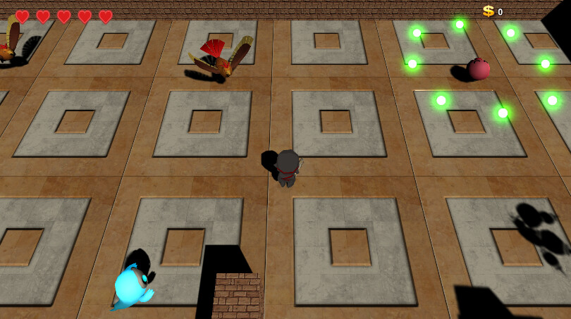 Ninjas in the Dungeon screenshot 2