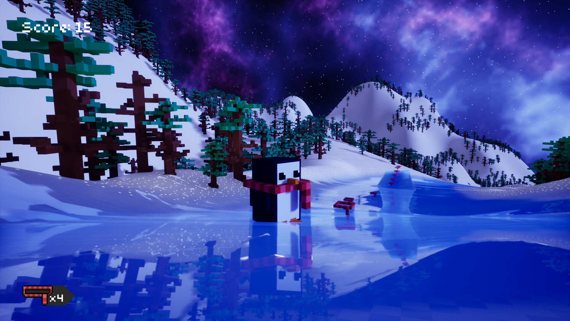 Christmas Luge screenshot 1