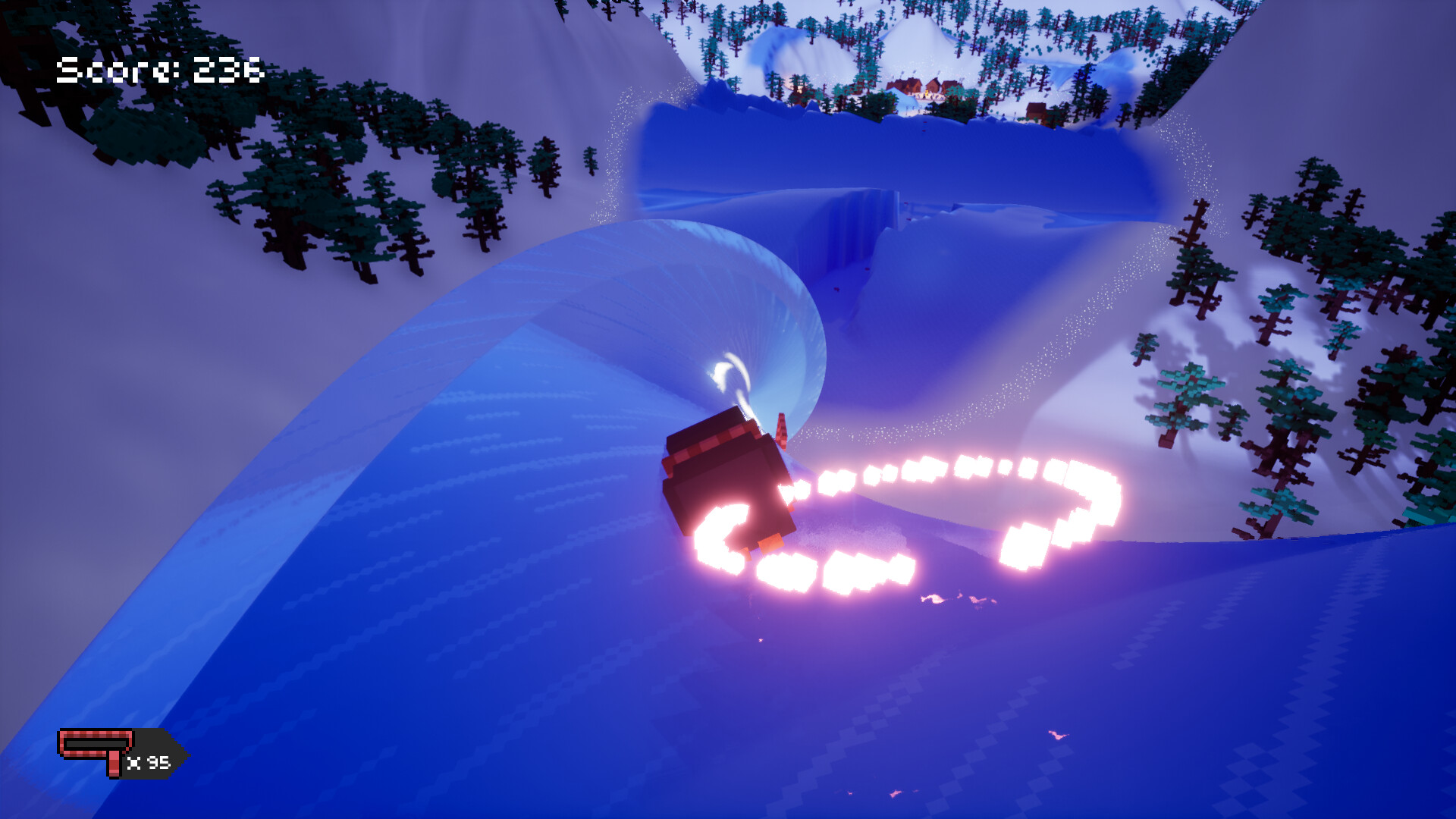 Christmas Luge screenshot 5